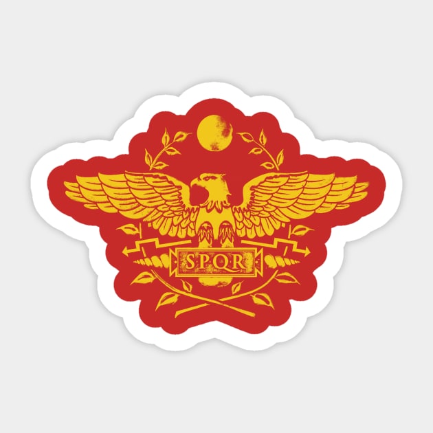 Roman Legionary Eagle Sticker by ErianAndre